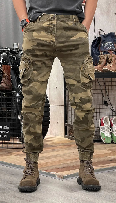 L’atelier D’amélie-Jeans Biker Slim Fit Distressés pour Hommes