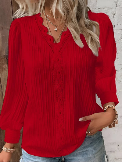Maëlys™ | Blouse en Dentelle de Luxe