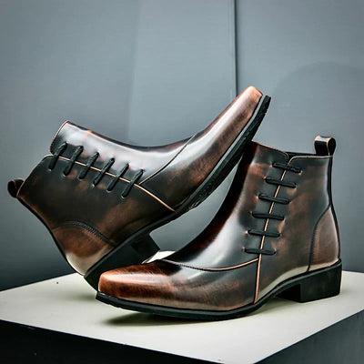 Bottes habillées en cuir Samuel Thatcher