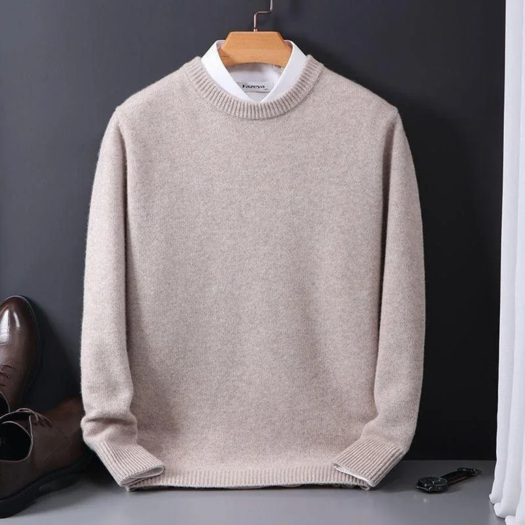 Thierry | Pull en Cachemire Col Ronde