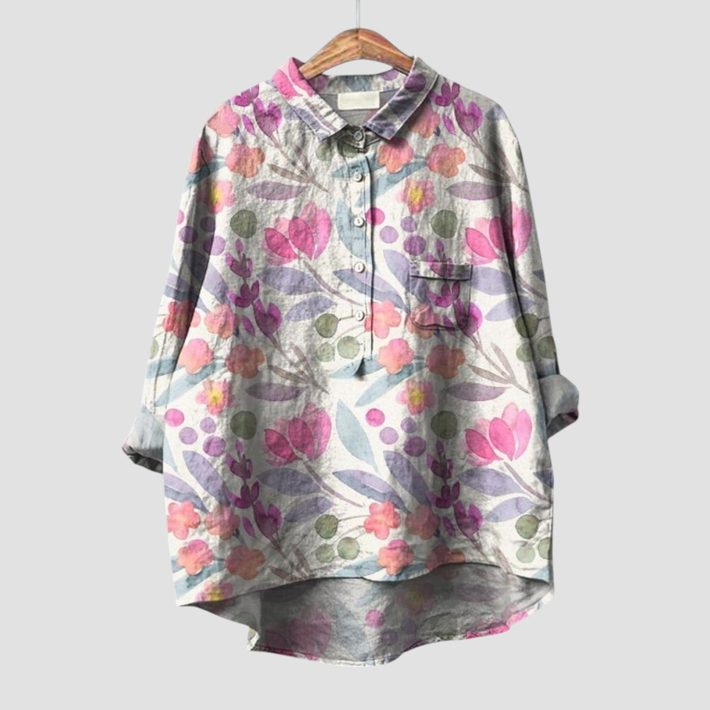 Benedetta | Blouse légère au motif audacieux