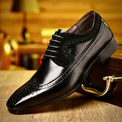 Chaussures en cuir à lacets Alexander Prescott