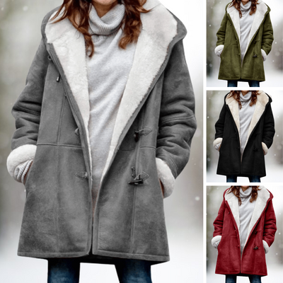 Deyse | Veste À Capuche En Polaire Suédée De Qualité Supérieure