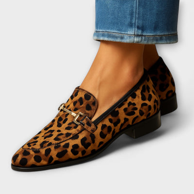Mocassins Rita Imprimés avec Boucle Décorative