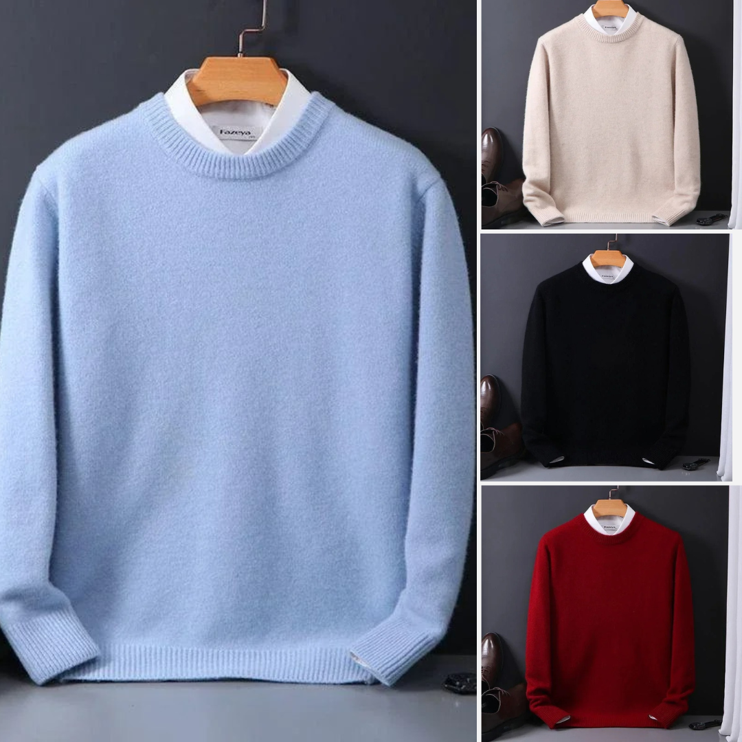 Thierry | Pull en Cachemire Col Ronde