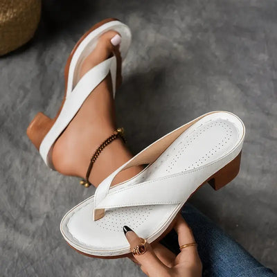 Aurelia | Sandales ultra confortables à talon épais
