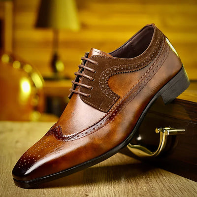 Chaussures en cuir à lacets Alexander Prescott