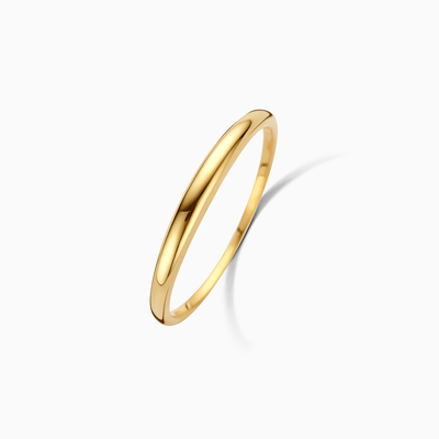 Anello Slim Dome | Or