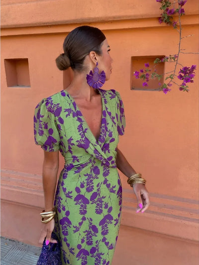 Melys | Robe élégante imprimée