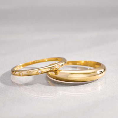 Bague Midi Dôme | Or