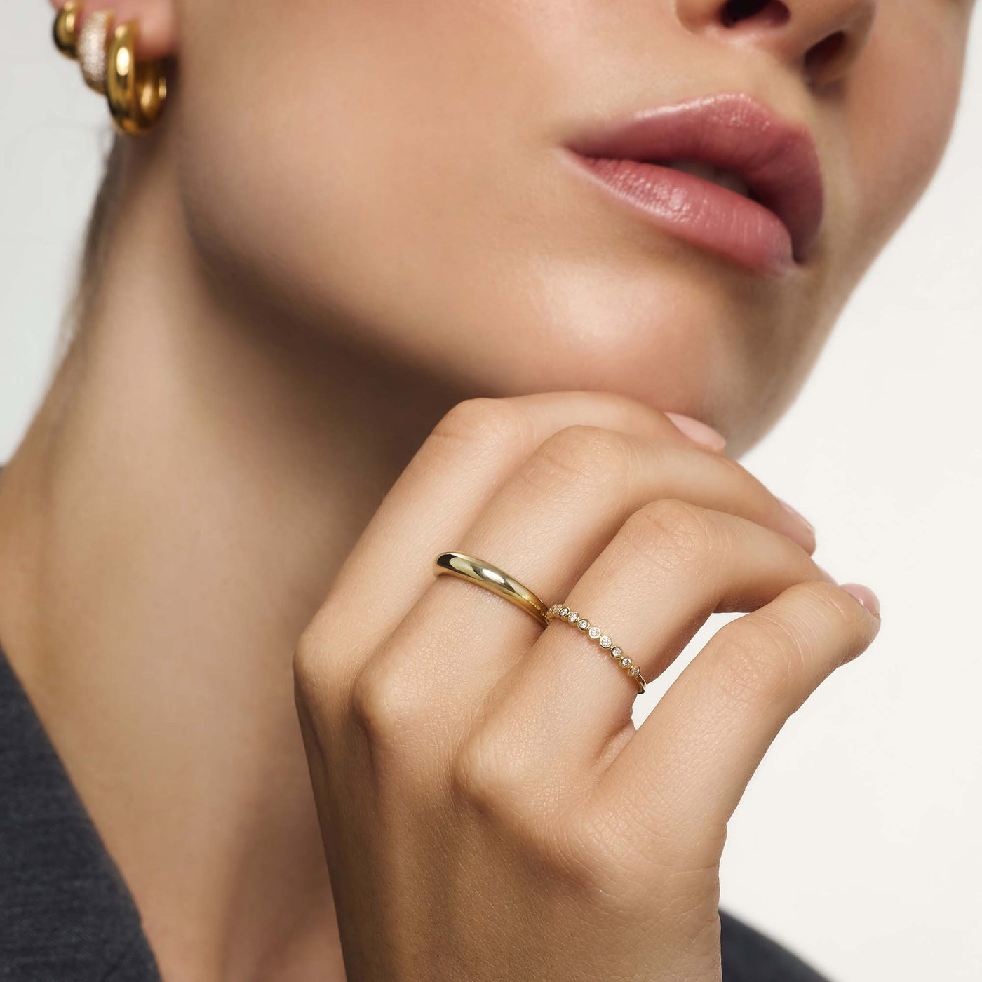Bague Midi Dôme | Or
