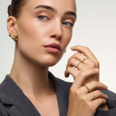 Bague Midi Dôme | Or
