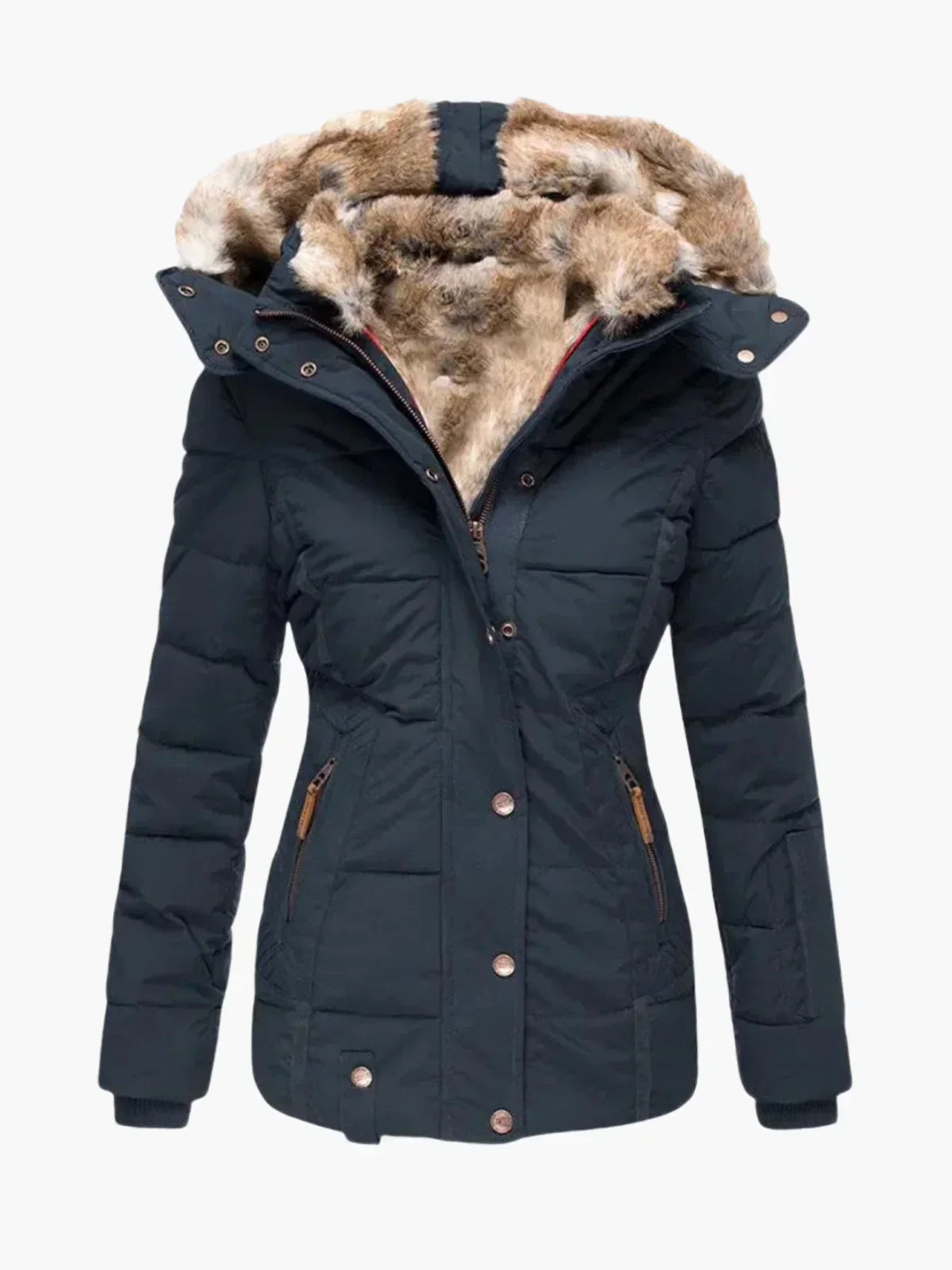 Anna | Veste d'hiver en fourrure