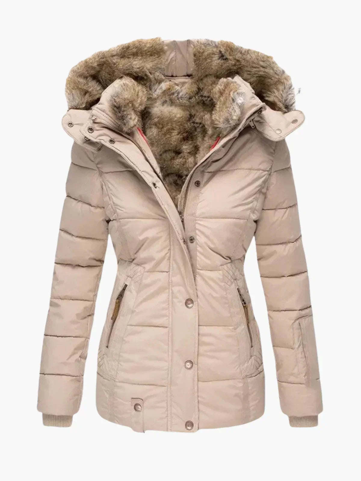 Anna | Veste d'hiver en fourrure
