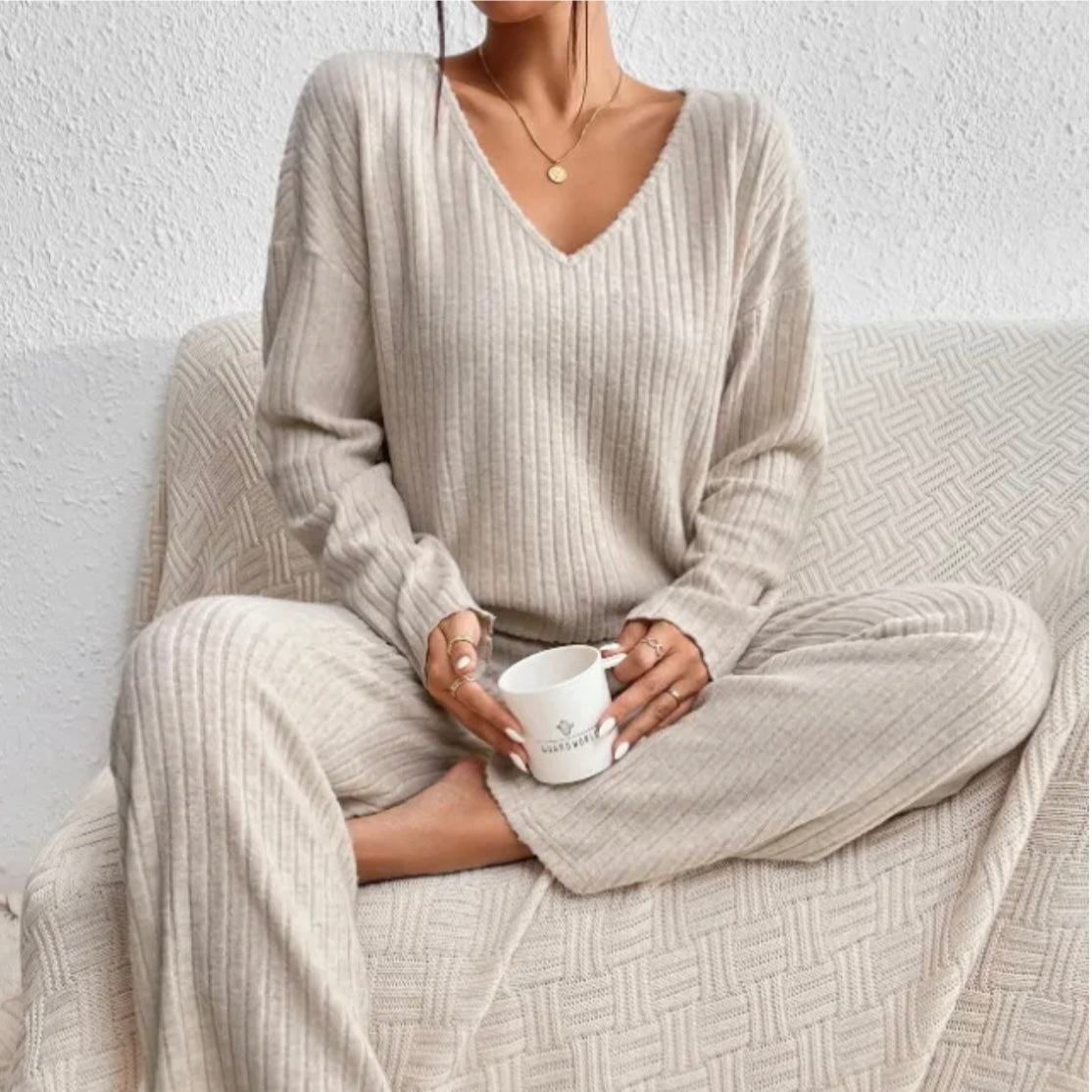 Cathy™ | Ensemble Élégant en Maille