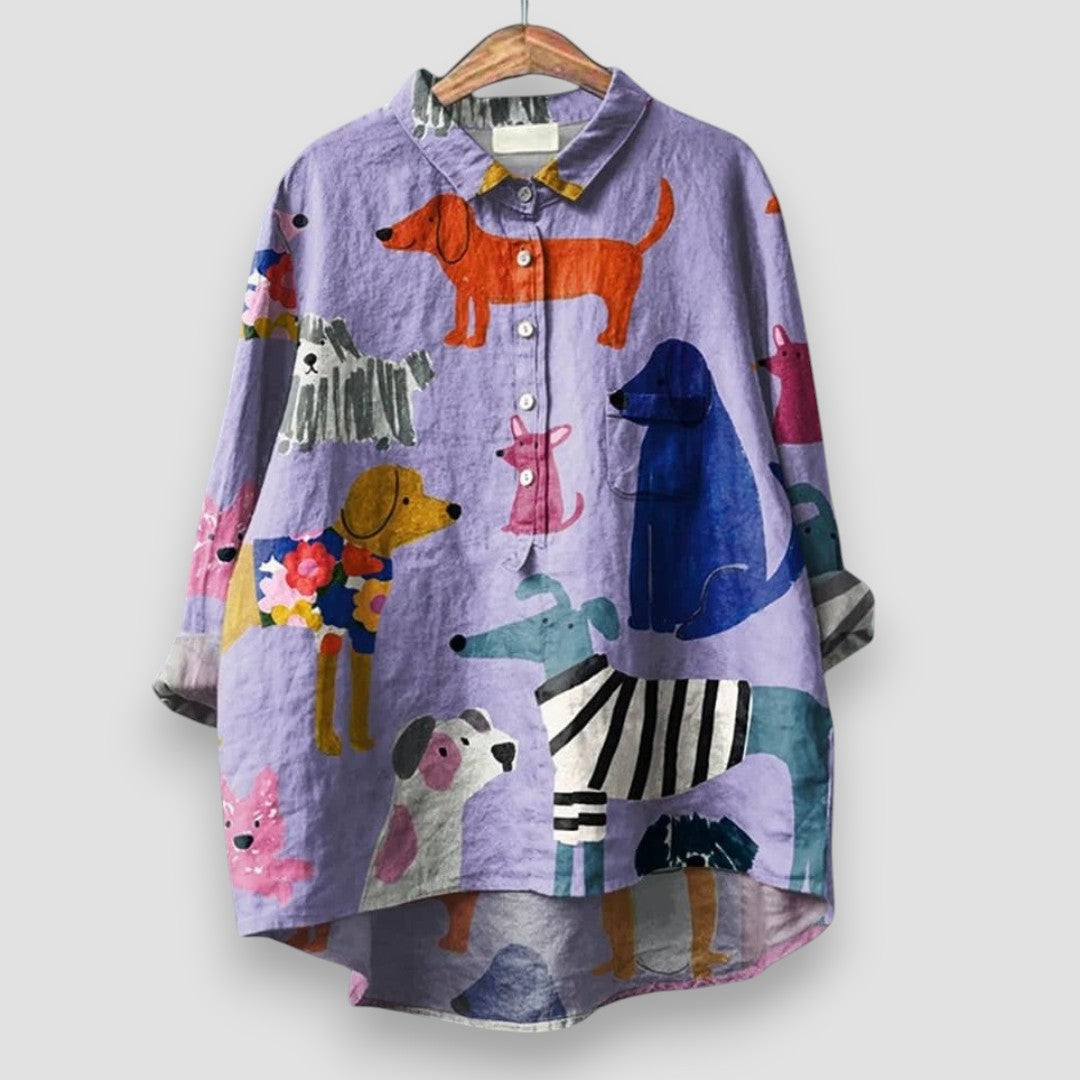 Natalina | Blouse légère au design original