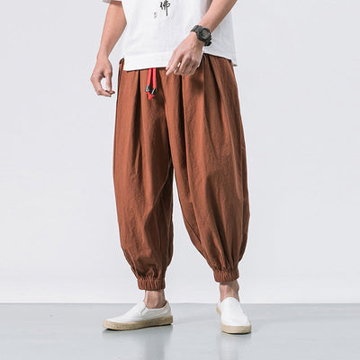 DUMONT LYON | PANTALONS OVERSIZE EN COTON