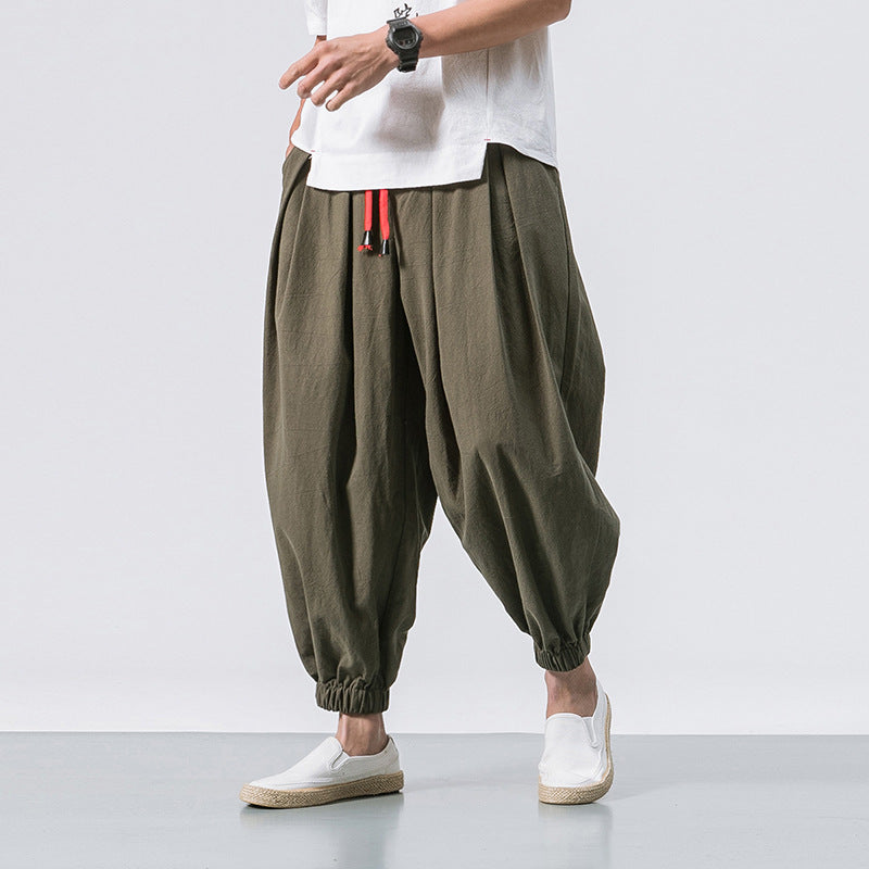DUMONT LYON | PANTALONS OVERSIZE EN COTON