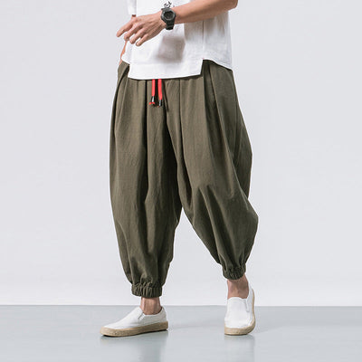 DUMONT LYON | PANTALONS OVERSIZE EN COTON
