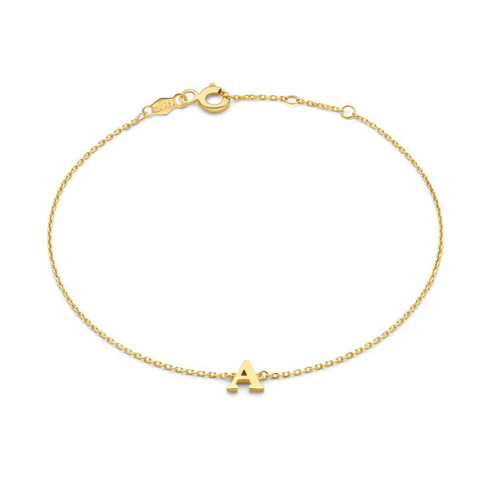 Bracelet Initial Vita Signa | Or