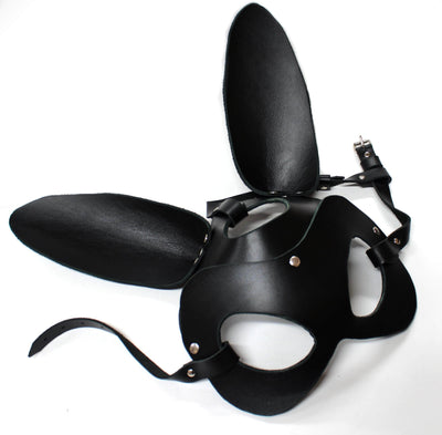 Masque de Lapin en Cuir