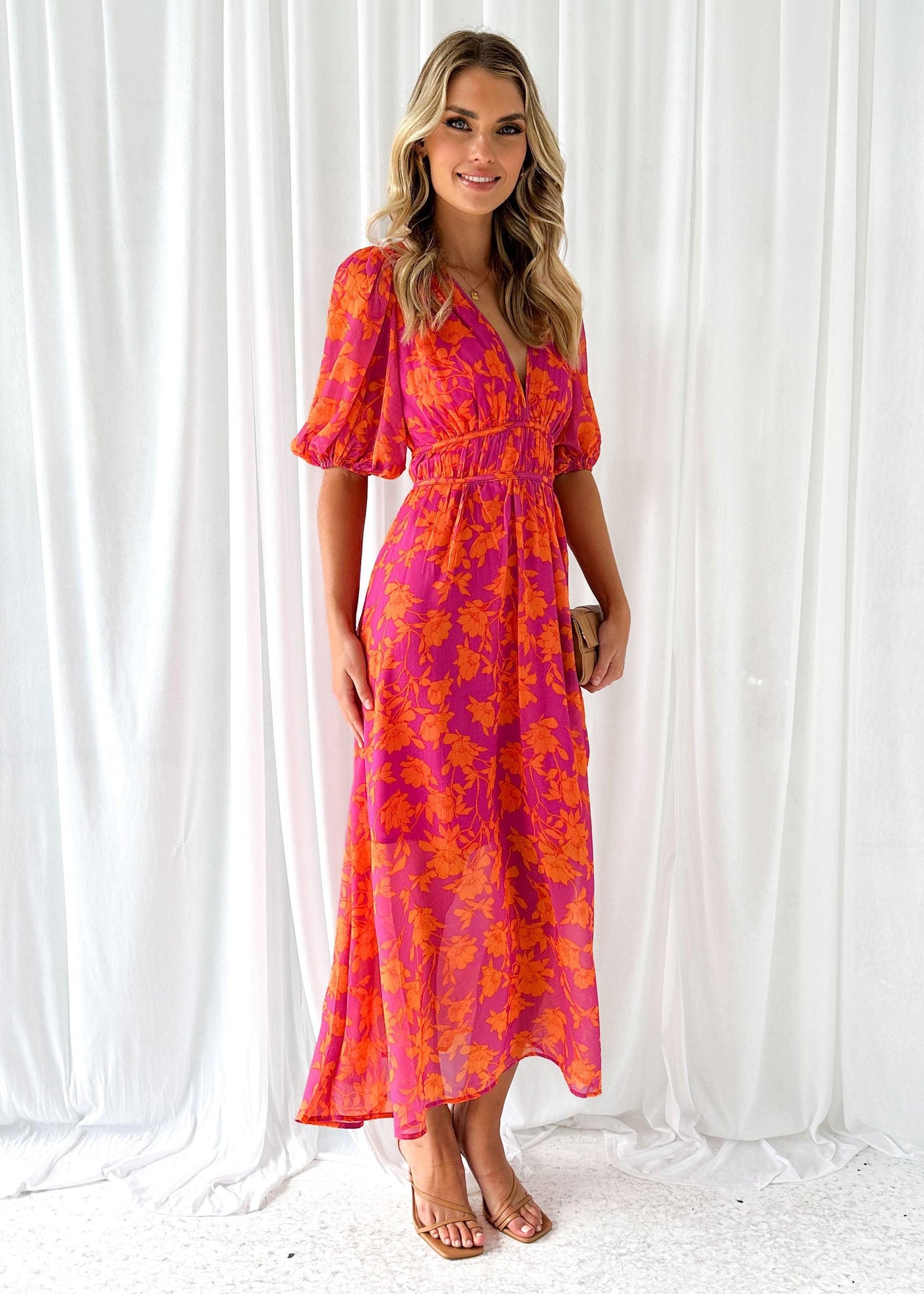 Clara | Robe longue printanière