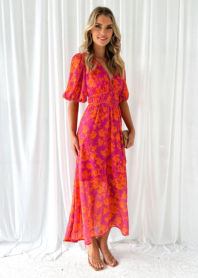 Clara | Robe longue printanière
