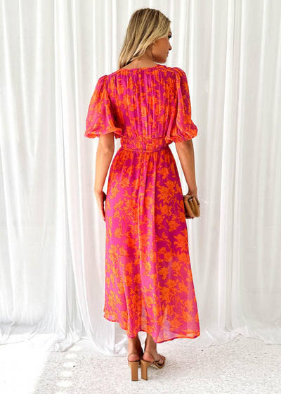 Clara | Robe longue printanière