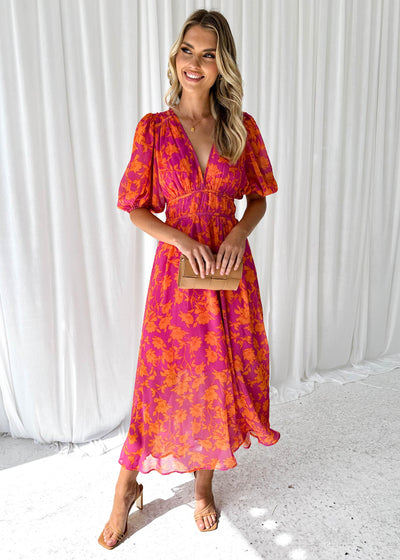 Clara | Robe longue printanière
