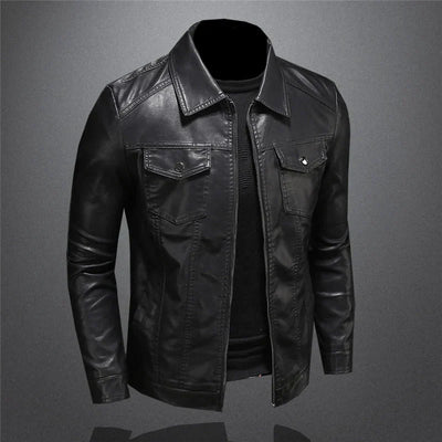 Veste en cuir Alessandro