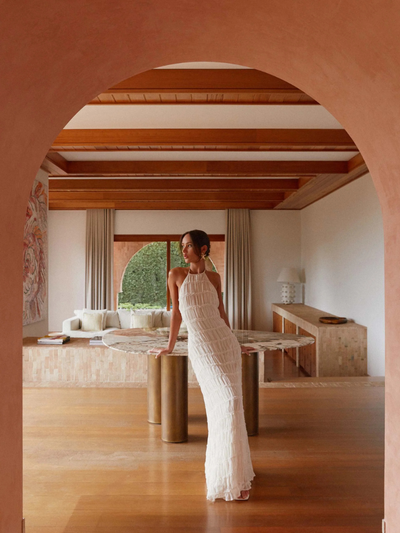 Tansy | Robe Longue à Texture Sculptée
