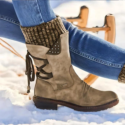 Julie | Bottes en simili-cuir pour femmes