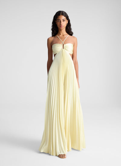 Sienna™ | Robe Plissée au Lever du Soleil