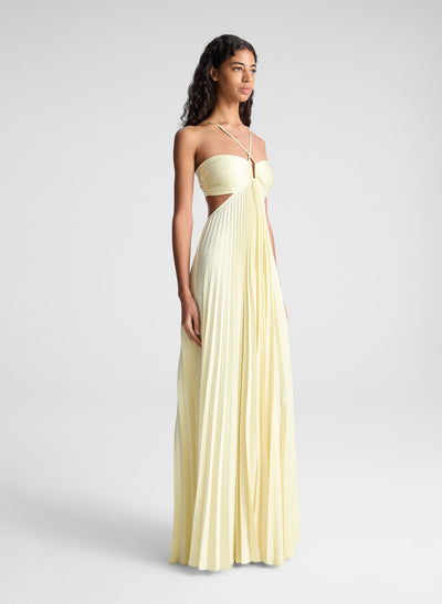Sienna™ | Robe Plissée au Lever du Soleil