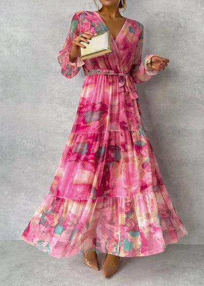 Meli | robe enveloppante à motif floral