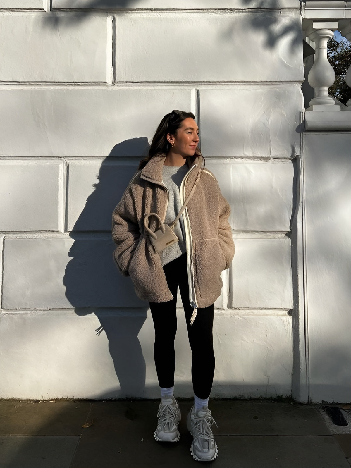KAJA – Manteau en Teddy Doux