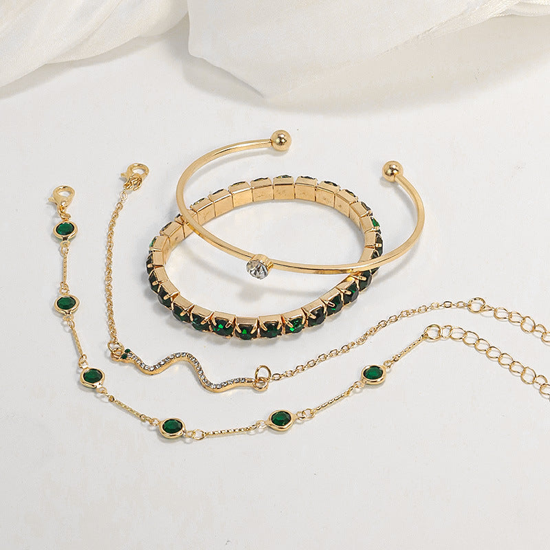 Nolira | Ensemble de Bracelets en Or 18k Premium