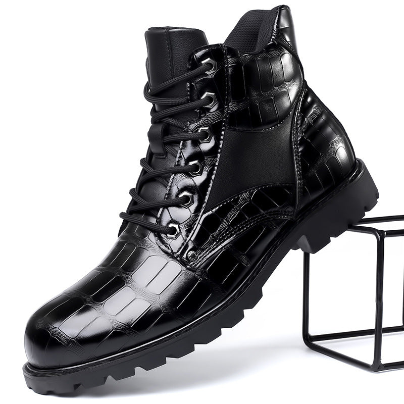 Rendell™ | Stivali in pelle di coccodrillo