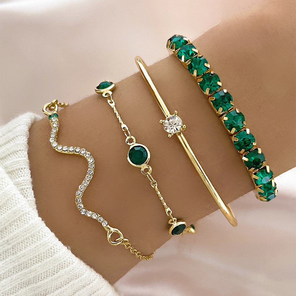 Nolira | Ensemble de Bracelets en Or 18k Premium