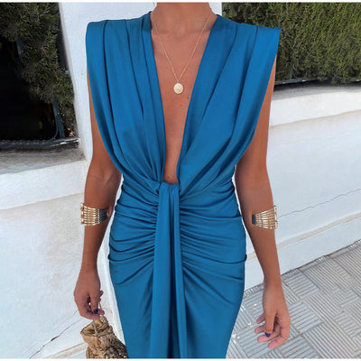Crocetta™ | Robe Élégante Décolletée