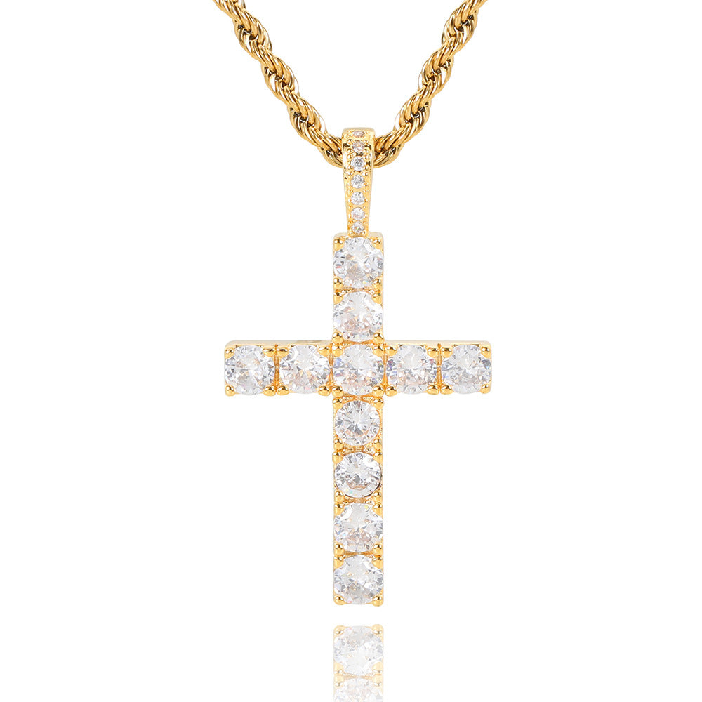 Collier avec croix | Or