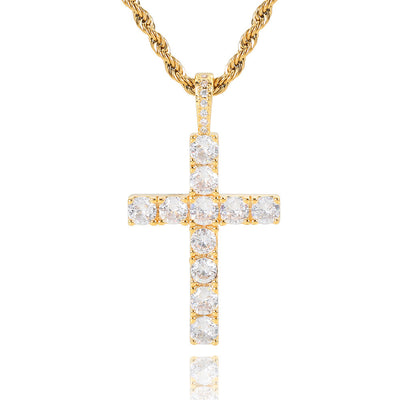 Collier avec croix | Or