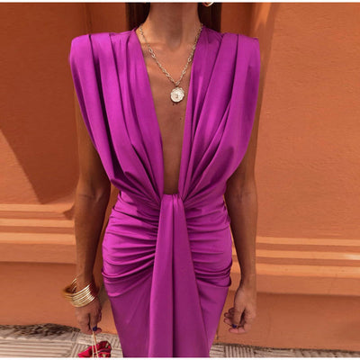 Crocetta™ | Robe Élégante Décolletée