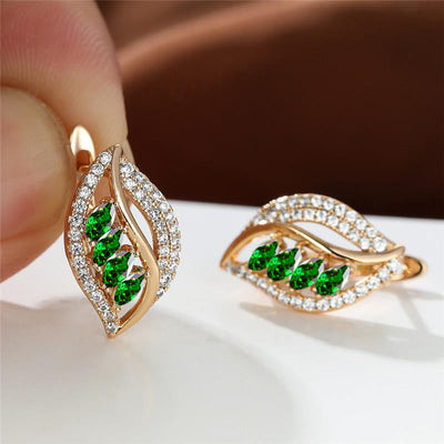 Arletta | Boucles d'oreilles en or 16k Premium