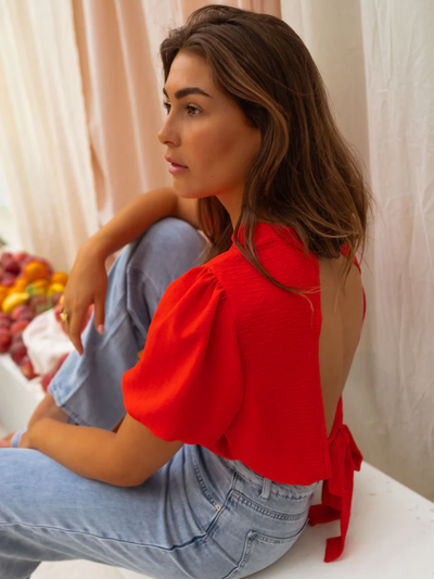 LORENA™ | LA BLOUSE CROPPED