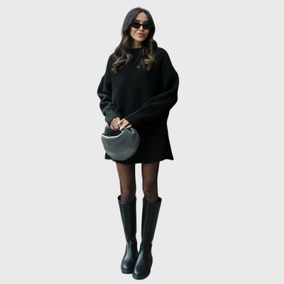 Ensemble en maille confortable