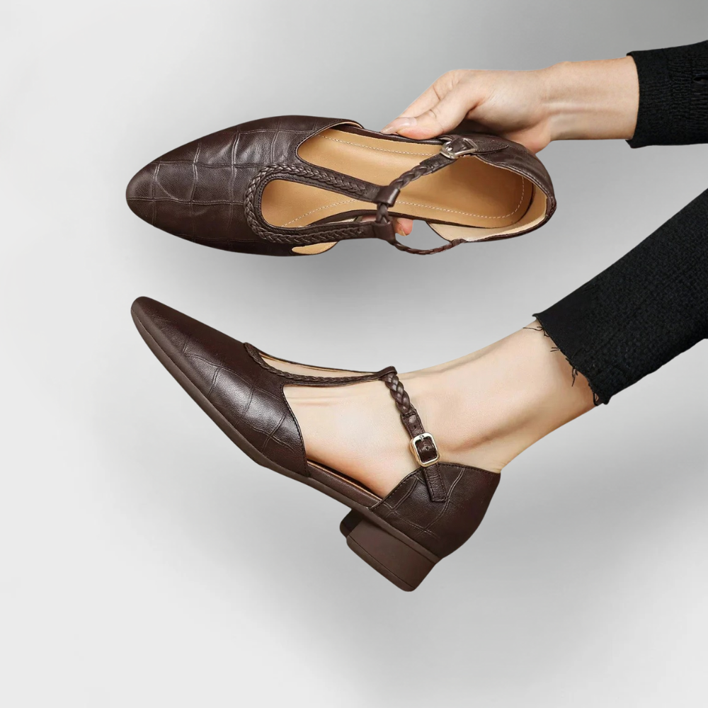 Elena - Chaussures orthopédiques en cuir