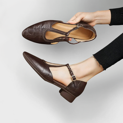 Elena - Chaussures orthopédiques en cuir