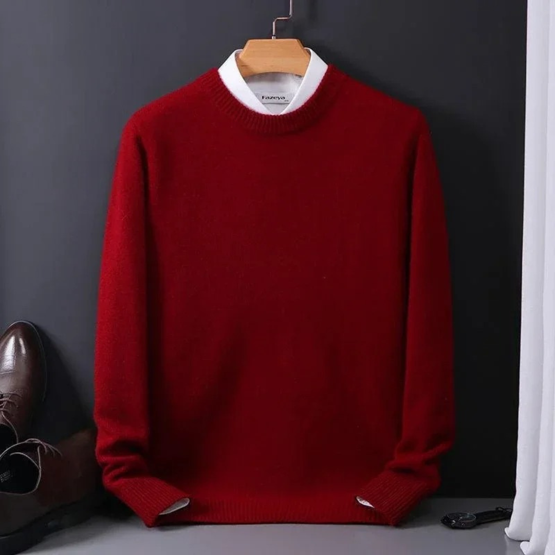 Thierry | Pull en Cachemire Col Ronde