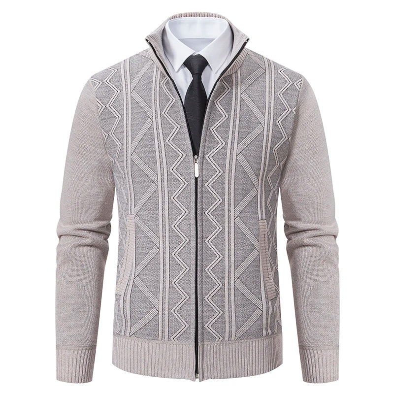 Dawson™ – Cardigan zippé structuré